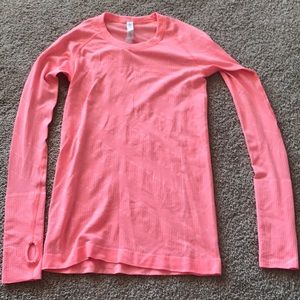 Pink long sleeve